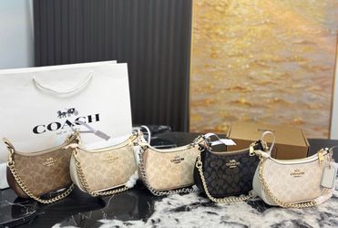 Coach Mini Hand Bag Color & Nude
