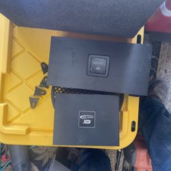 Arc Audio amplifiers, marine deck with two remotes and one 10 inch subwoofer arc audio. Also asking $200. Total price was almost 3000.