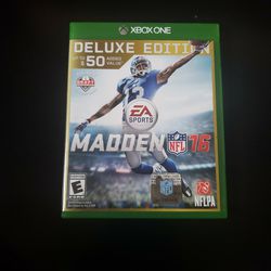 Xbox One Deluxe Edition Madden 16