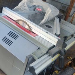 Jobsite Tablesaw with Sled & Router Platform 