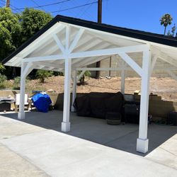 Wood Patio Cover 