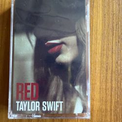 Taylor Swift “Red” Cassette (Sealed)  $5