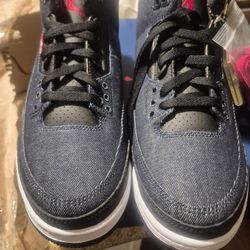 Jordan 3 Levis Colab Size 10 On Hand