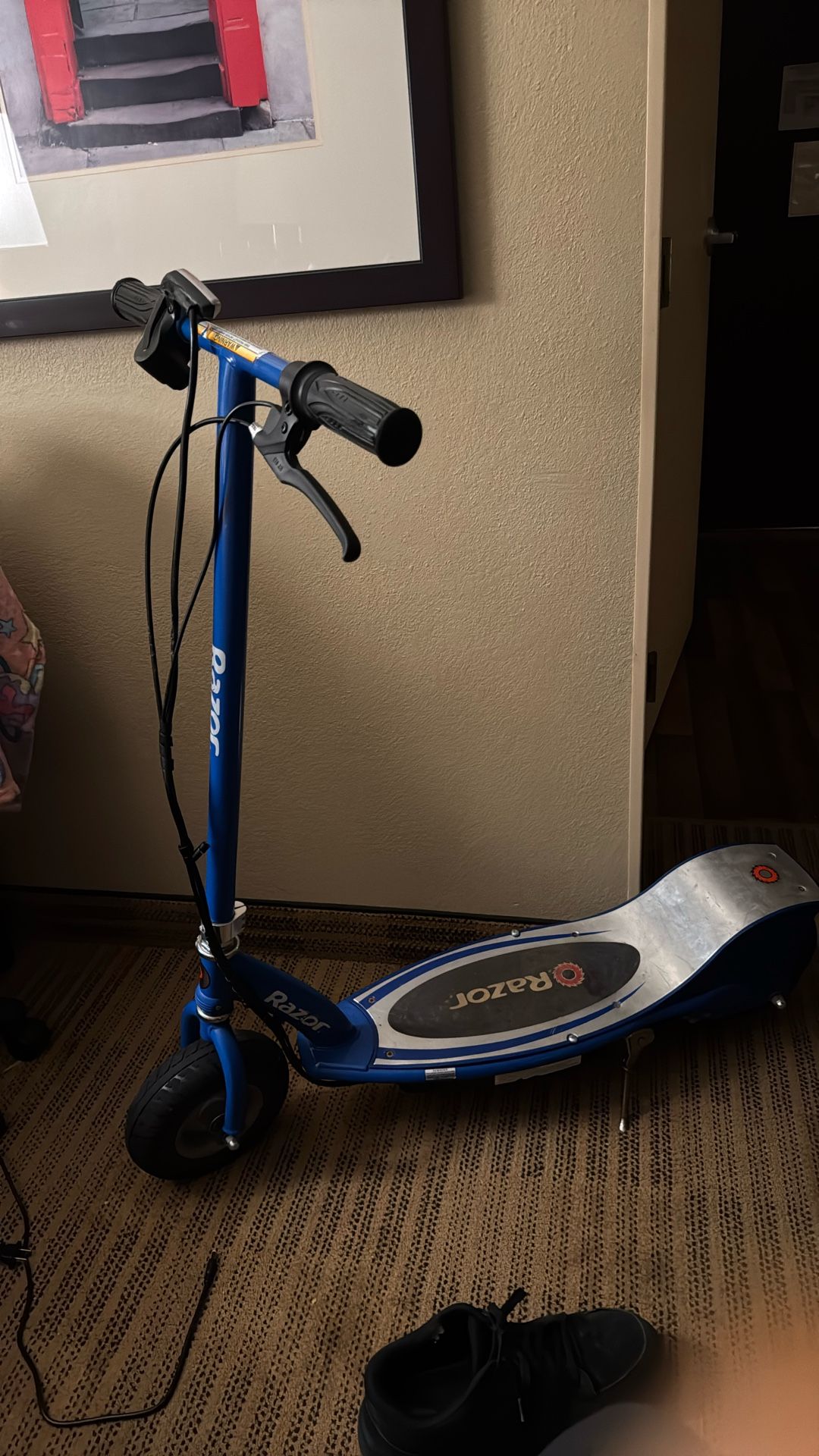 Upgraded Razor e300 electric scooter: new 36v 14Ah lithium battery, 350w motor