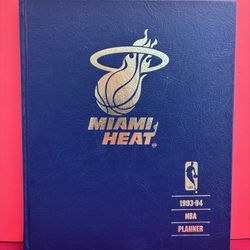 1993-94 Nba Miami Heat Planner Book