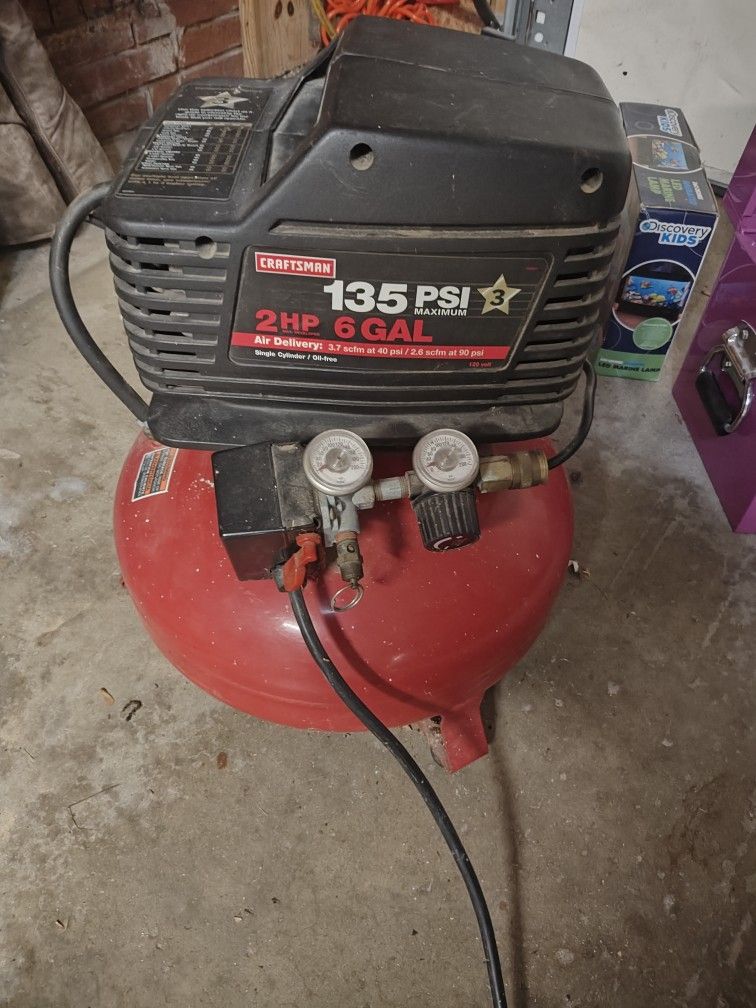 Craftsman 6 Gallon Air Compressor