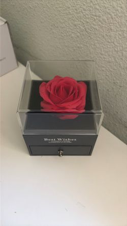 "Best Wishes" Eternal Rose Box