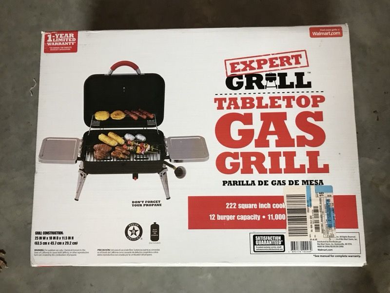 Portable grill, brand new, never opened the box