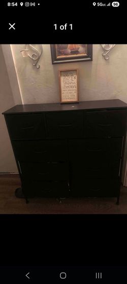 Amazon 9 Drawer Dresser $40.00