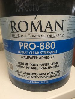 Wall Paper Adhesive Pro 880 5 Gallons