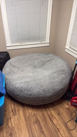 Big foam bean bag seat