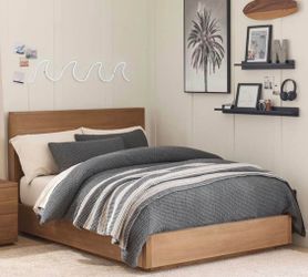 QUEEN SIZE IKEA MALM High Bed Frame with 2 Storage Drawers Modern IKEA MALM