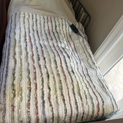 hospital bed with remote