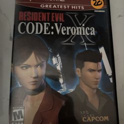 Resident Evil Code Veronica Ps2