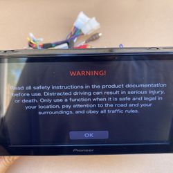 Pioneer Radio Double Din DMH-1700NEX CarPlay 