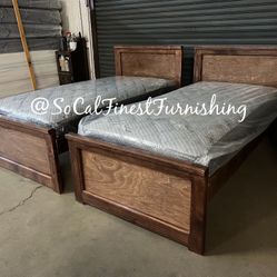 Twin Bed And Mattress 