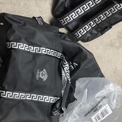 “Authentic”( New)Versace Travel Bag + Matching Backpack 