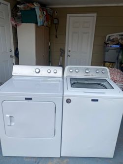 Washer extra Large capacity And Dryer Electric