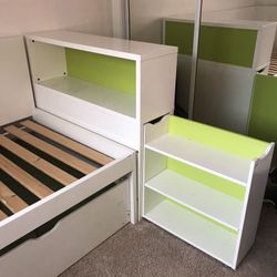 IKEA bed frame with headboard