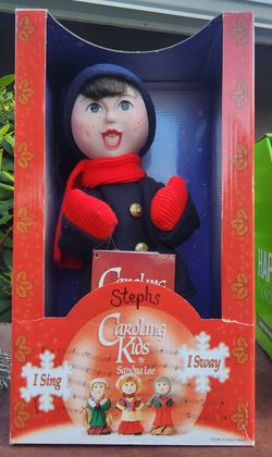 Vintage Caroling Kids Doll by Sandra Lee (I Sing & I Sway)