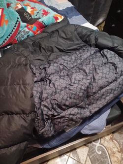 Authentic coach puffer