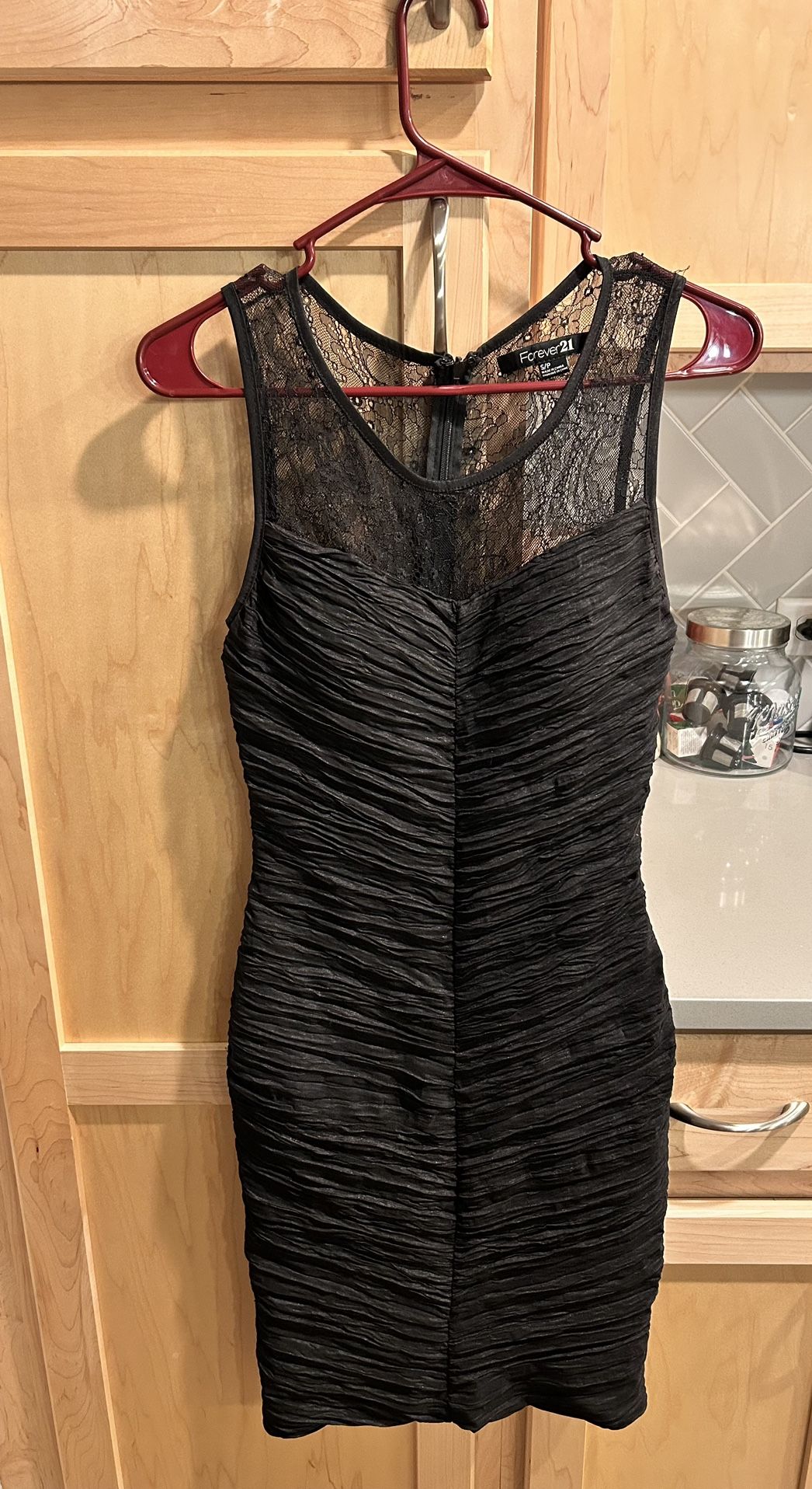 Forever 21 Black Lace Dress