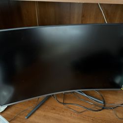 Samsung 32” Monitor And Dell Desktop 