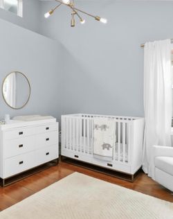 Restoration Hardware RH Avalon Storage Crib White