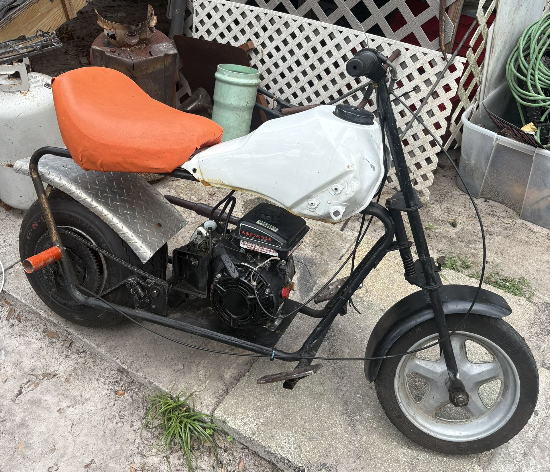 212 CC Predator Mini Bike