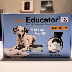 Mini Educator E-Collar for dogs