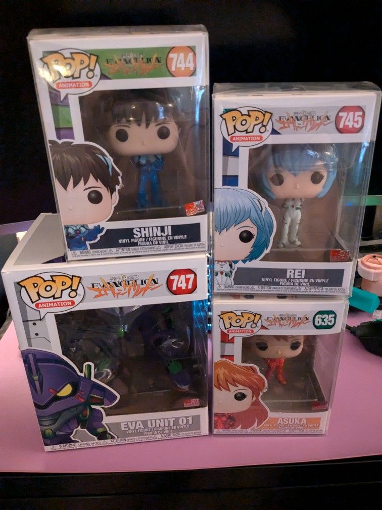 Evangelion Funkos Full Set