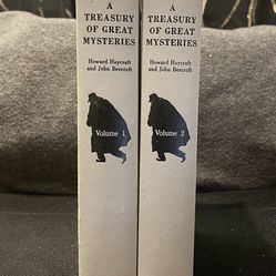 A Treasury of Great Mysteries (Vol. I & II), Haycraft & Beecroft, 1957 First Ed.