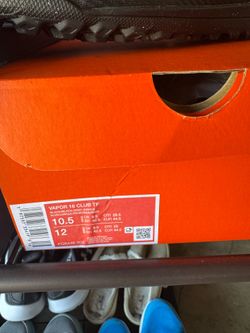 Nike Vapor 16 club TF - New -Size 10 1/2