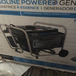 Portable Pulsar 3500 Gas Generator RV Ready Great For Home Or Work 