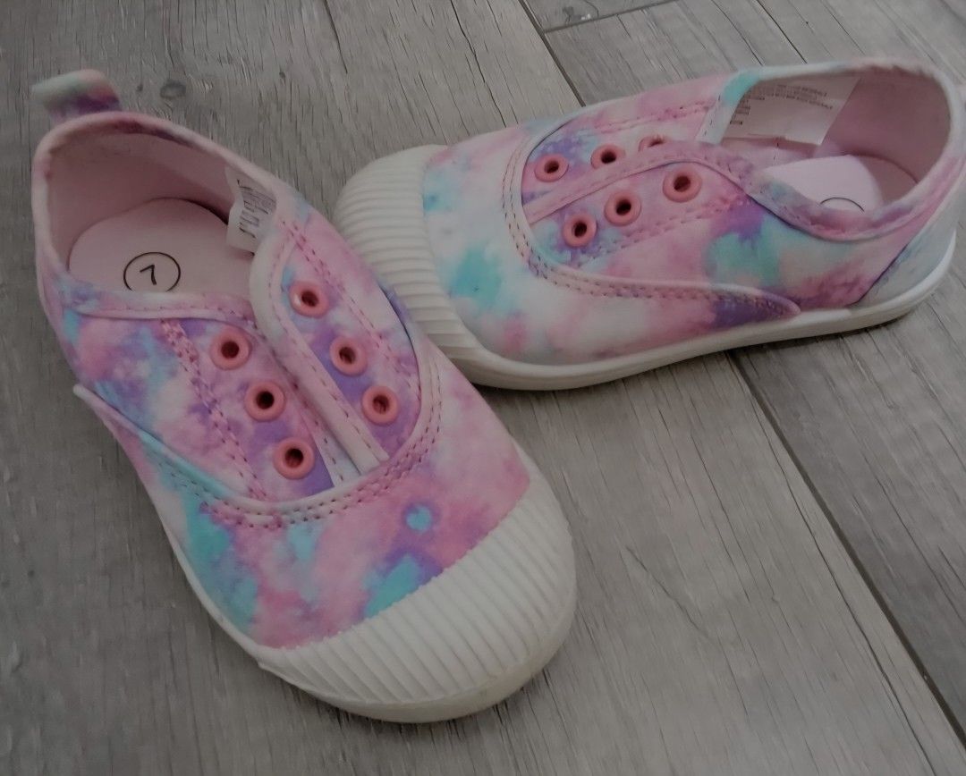 Cat & Jack Toddler Tie Dye Shoes