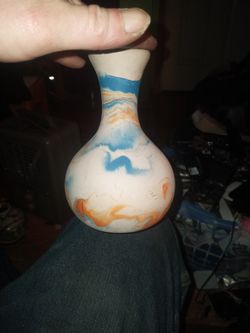 Vintage Rare 6" Nemadji Pottery Vase