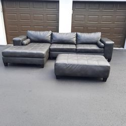 SOFA COUCH SECTIONAL AND OTTOMAN 🛻DELIVERY AVAILABLE 🛻 