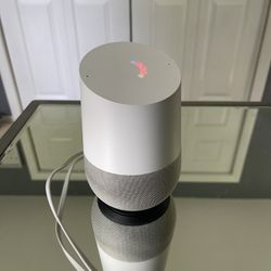 Google Home White Slate One Size Smart Speaker Google Assistant