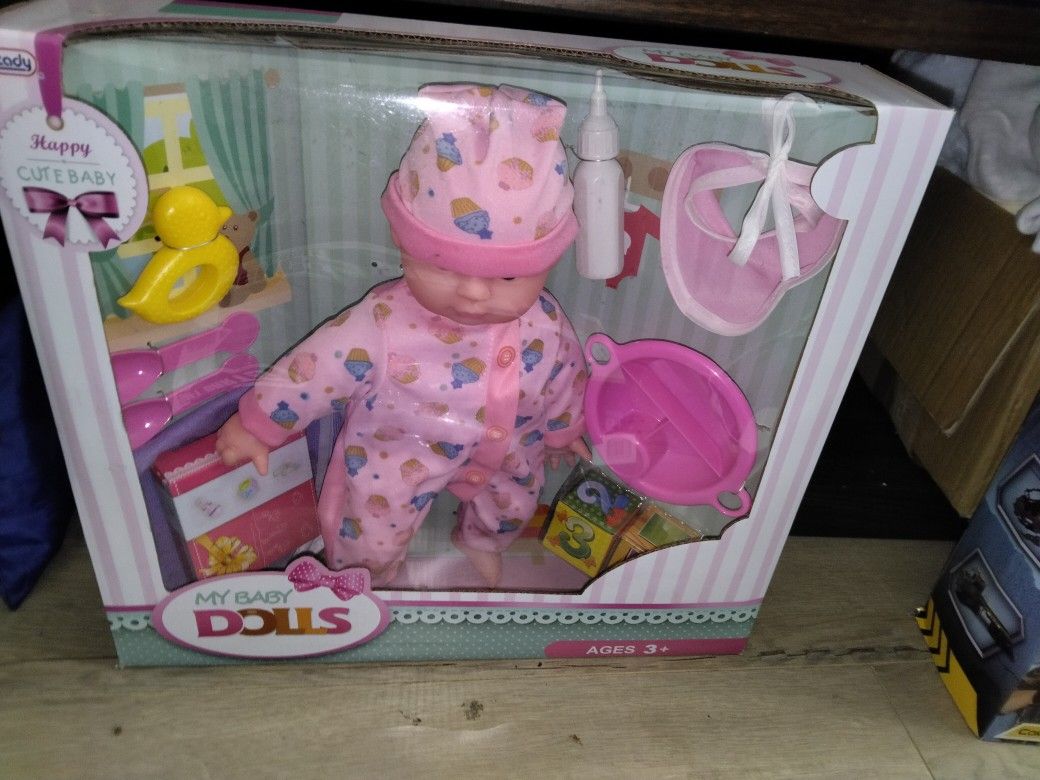 Happy Cute Baby My Baby Dolls