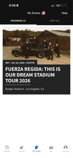Fuerza Regida Tickets