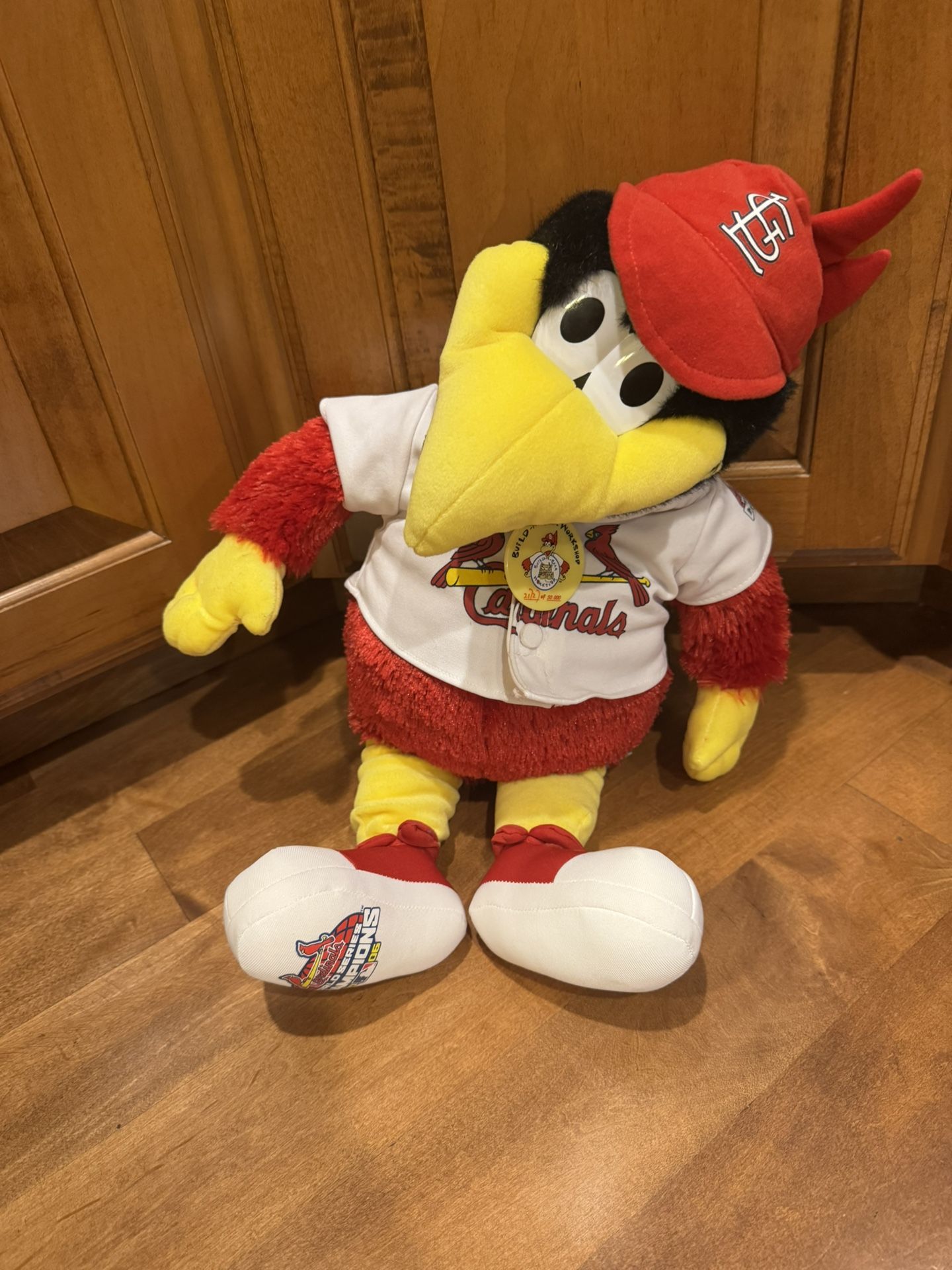Vintage 2006 St. Louis Cardinals, Fred Bird Build A Bear Special Edition Shipping Available