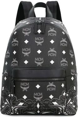 MCM Stark Visetos Bandana Back pack Full Size