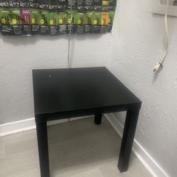 Small Black Table 