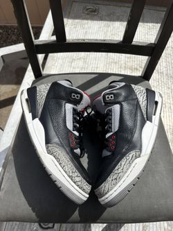 Jordan 3 “Black Cement” 🖤