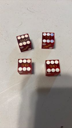 Vintage Casino dice