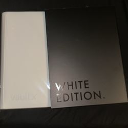 Vault X All White edition binder