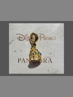 Disneyland Paris Limited Pandora Charm Sleeping Beauty Gold Castle Charm Us Ship