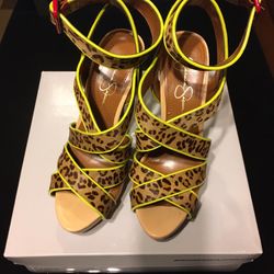 Jessica Cheetah Heels