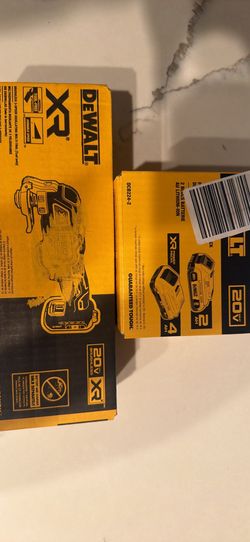 New DeWALT 20V Max XR Brushless 3-Speed Cordless Oscillating Multi-Tool DCS356B 2 batteries