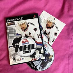 Nhl 05  Ps2